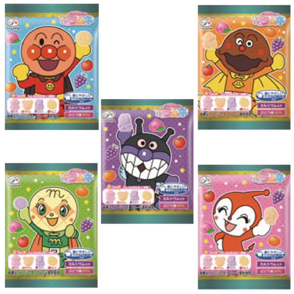 Ассортимент сладостей Fujiya Anpanman Набор жевательных конфет Ramune 15 пакетиков Ramune 10 конфет 2 пакетика жевательных конфет Всего 27 наименований Маленький подарок & &