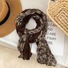 Ladies Shawl Scarf Floral Print Versatile Comfortable Bright Color Shawl Wrap Soft-textured Winter Accessory