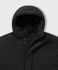 Musinsa Standard Minimal Hooded Long Down Parka [Black]