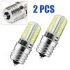 2Pcs Dimmable E17 LED Bulbs Microwave Oven Light AC 110V-130V Light Microwave Oven Lamp Light Bulbs General Kitchen Wholesale
