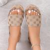 Модные женские тапочки на платформе 2024 года, летняя женская обувь, дизайнерские сандалии на плоской подошве, сандалии с цветочным принтом для улицы, женская пляжная обувь, сандалии