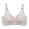 Full cup underwear, big breasts, small mulberry silk, thin breasts, breast reduction, anti-sagging adjustment type, large size bra cover