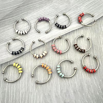 Новое тонкое мастерство, износостойкое, унисекс, складывающееся, вращающееся кольцо для вечеринки