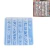 Silicone Nails Art Mold Accessory Molds Animal Theme Decorative Moulds Silicone Texture for Various Nails Types