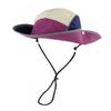 Unisex Outdoor Reflective Strip Sun Hat Wide Brim Quick Dry Lightweight Fishing Cap Hiking Beach