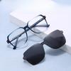 Wind Fashion Retro Polarized Magnetic Sunglasses Dual-use TR90 Sunglasses with Myopia Glasses In One