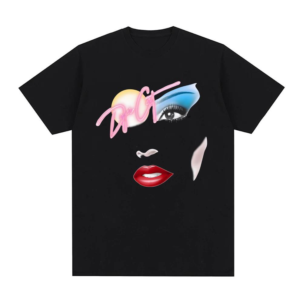 VIE SIGNED TEE Doja Cat Same As Official Website 2025NEW 100%cotton TOPS Vintage High Quality Summer Album Hip Hop Tshirt