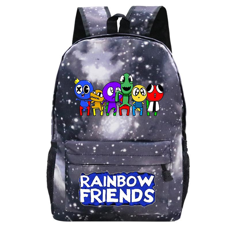 Game Merchandise Cartoon Print Junior High School Student High School Bag Outdoor Leisure Travel Backpack