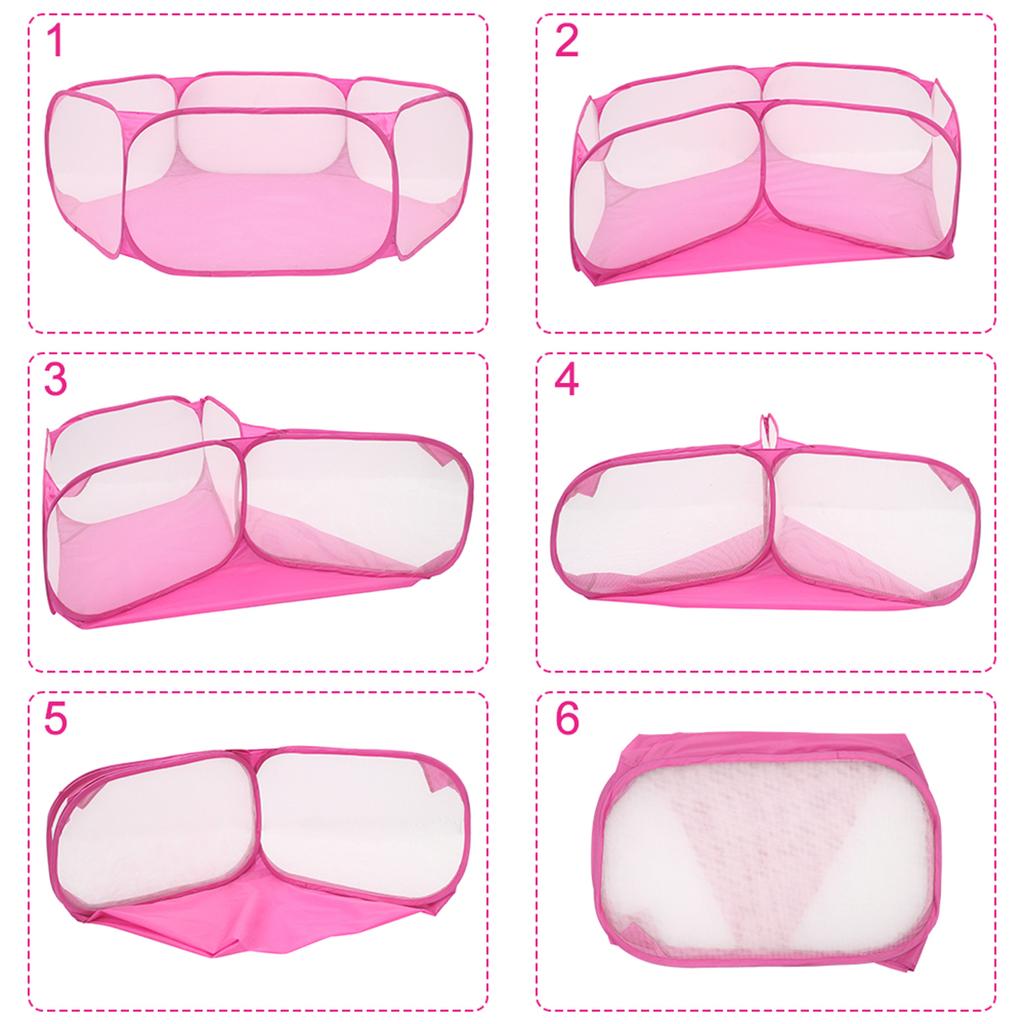 Portable Pet Playpen Cat Dog Cage Tent Playpen Folding Fence For Hamster Hedgehog Small Animals Breathable Puppy Outdoor Pet Hot