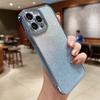 Прозрачный чехол для телефона с градиентным блеском и гальваническим покрытием для iPhone 14 13 12 11 Pro Max 7 8 Plus SE mini, мягкий чехол