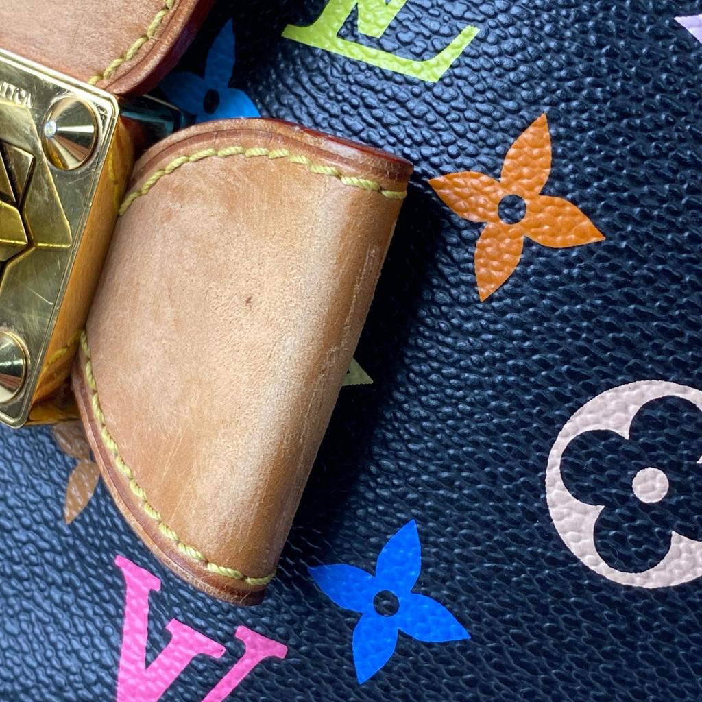 Б/у Сумка-тоут LOUIS VUITTON разноцветная ПВХ/кожа Женская
