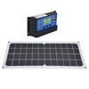 10W Solar Panel Set with 10A Controller Exhaust Fan for Car Yacht RV Boat Moblie Phone Battery