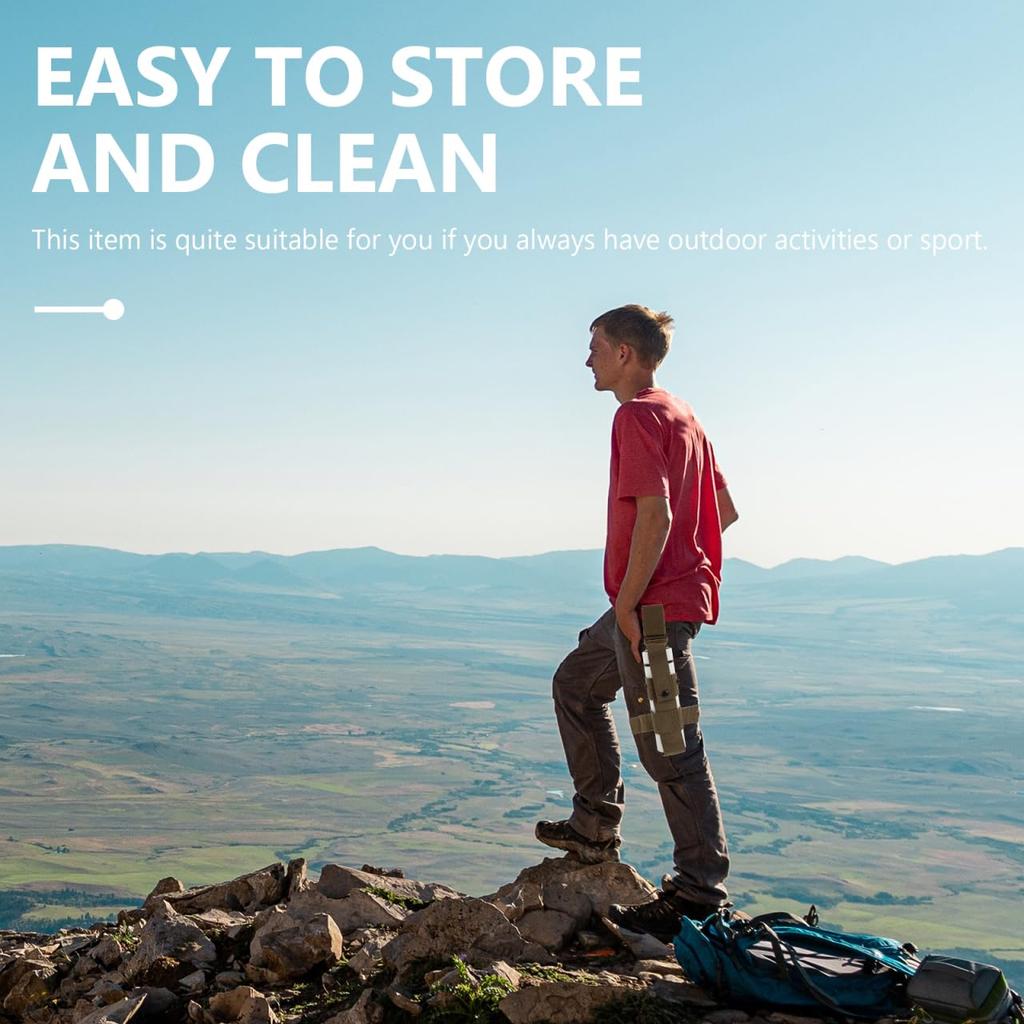 BESPORTBLE 1pc Leg Cycling Thigh Bottle Holder Holster Pouch Top Drop Holster Water Bottle Storage Motorcycle Holster Hiking Bag, Belt, Opening, Bag,