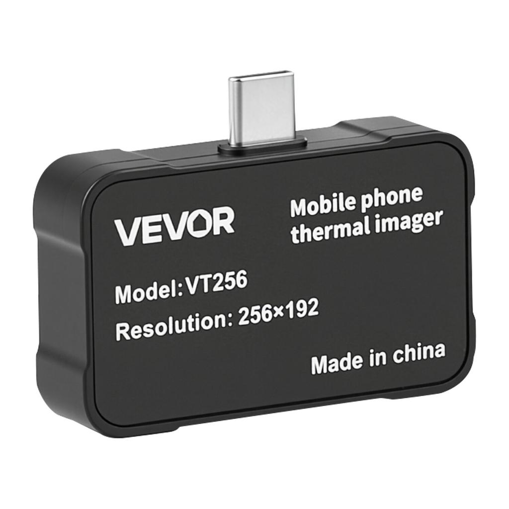 Thermal Imaging Camera for Android & iOS, 512 x 384 Super Resolution with Macro Lens, 25HZ Refresh Rate Infrared Thermal Imager for Smartphones