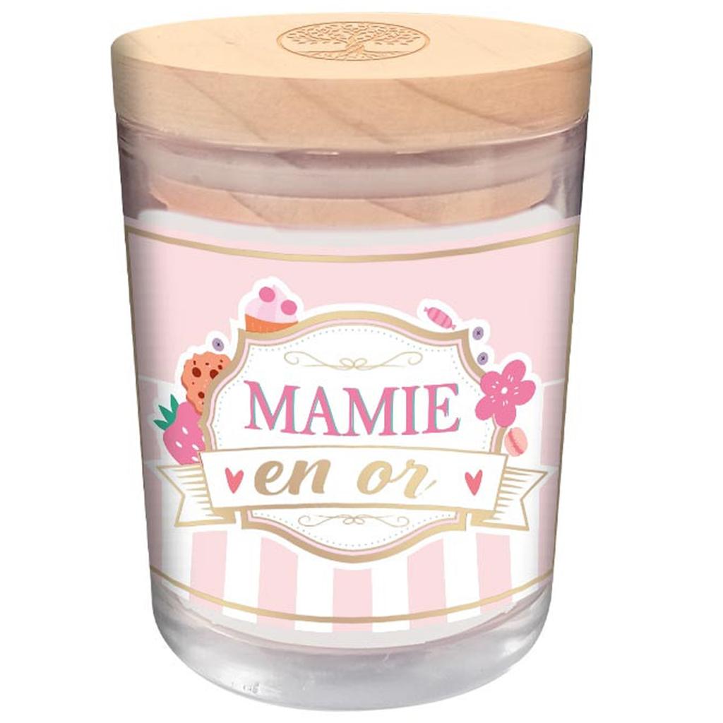 Les Trésors De Lily [A3782] - Ароматическая свеча "Mamie en Or" - 92x70 мм