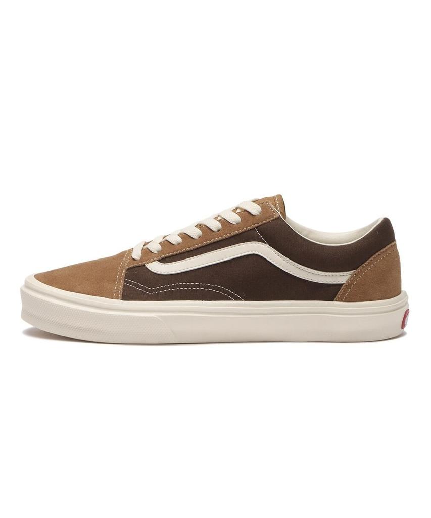 672835-0007 Vans Old Skool Lite "Коричневый/Кремовый" (V36 ЛАЙТ) (Мужской)