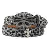 New Gothic Leopard Print Plush Belt Spring and Summer Retro Evergrande Shibuya Hot Girl American Wide Belt