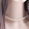 Round Fashion Jewelry Beaded Choker Korean Style Pearl Chokers Women Necklaces Clavicle Chains