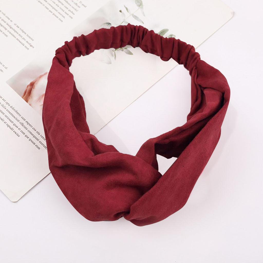 Женская повязка на голову, цветная повязка для волос, галстук-бабочка, бархатная повязка на голову с широкими полями, повязка для волос