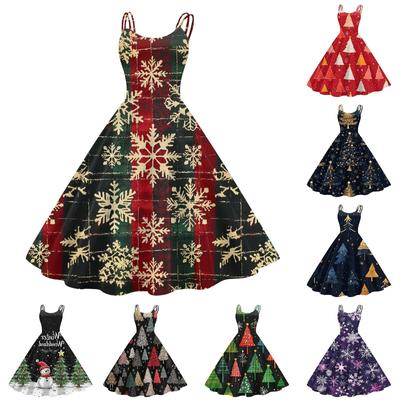 Женское модное печатное сексуальное коктейльное платье без бретелек в готическом стиле в стиле панк-винтаж