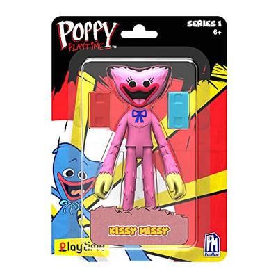 Фигурка Poppy Playtime Kissy Missy (5-дюймовая подвижная фигурка, Серия 1) [Официально лицензировано] (AF7702)