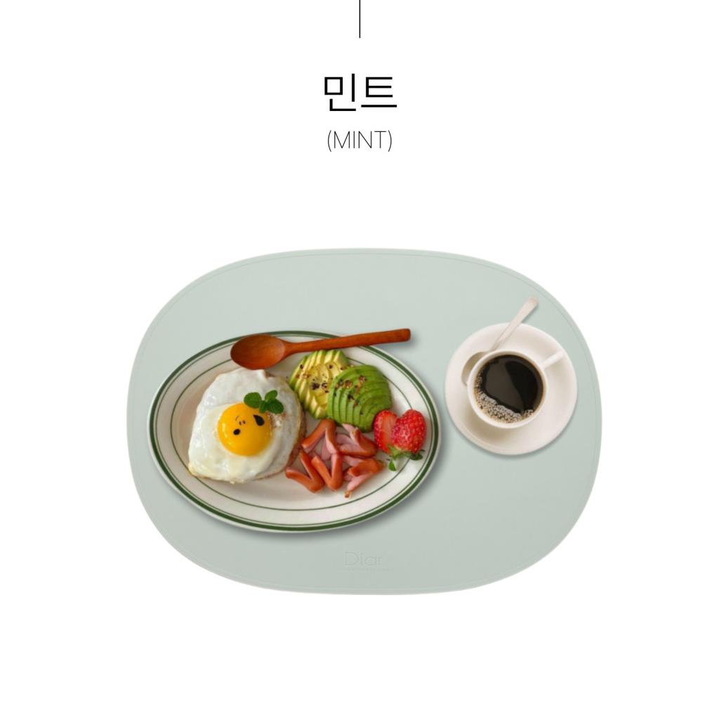 [MADE IN KOREA] Diar - Silicone Table Mat - Waterproof & Heat Resistant Dining Placemat (15 Colors)