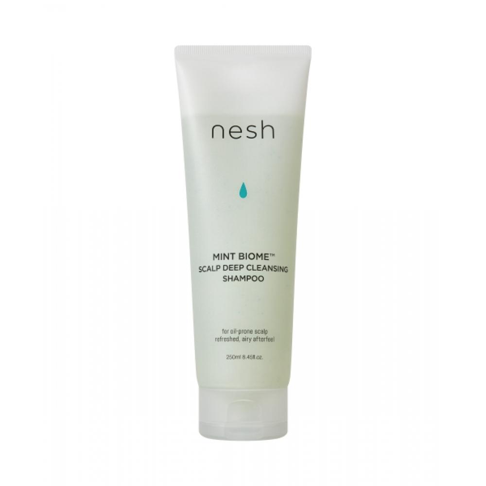 Шампунь для глубокого очищения кожи головы Nesh Mint Biome