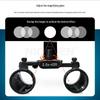 Adjustable Dental Magnifier Headband with 5W LED Headlamp & HD Optical Lens (2.5x, 3.5x)