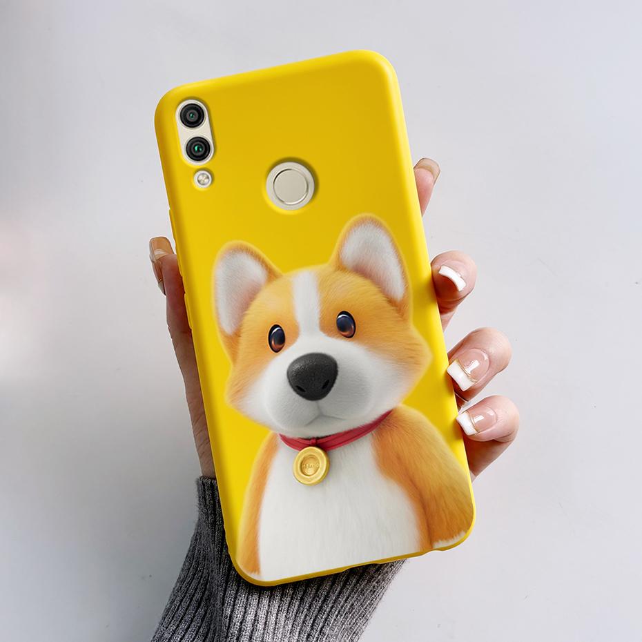 Чехол для Huawei Honor 8X Чехол для Honor 8A 8C 8S Милый Кролик Панда Расписной Мягкий ТПУ Чехол для Телефона Для Honor 8A 8C 8S 8X Honor8X Fundas