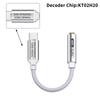 Type C на 3,5 мм Hi-Fi ЦАП Усилитель для наушников Чип CX31993 USB C Аудио Декодер Усилитель Адаптер ЦАП Усилитель для iPhone 16/Android