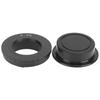 CPQ Lens Adaptor Ring with Back Cap for C Mount Lens To for Pentax QQ10Q7QS1 Camera