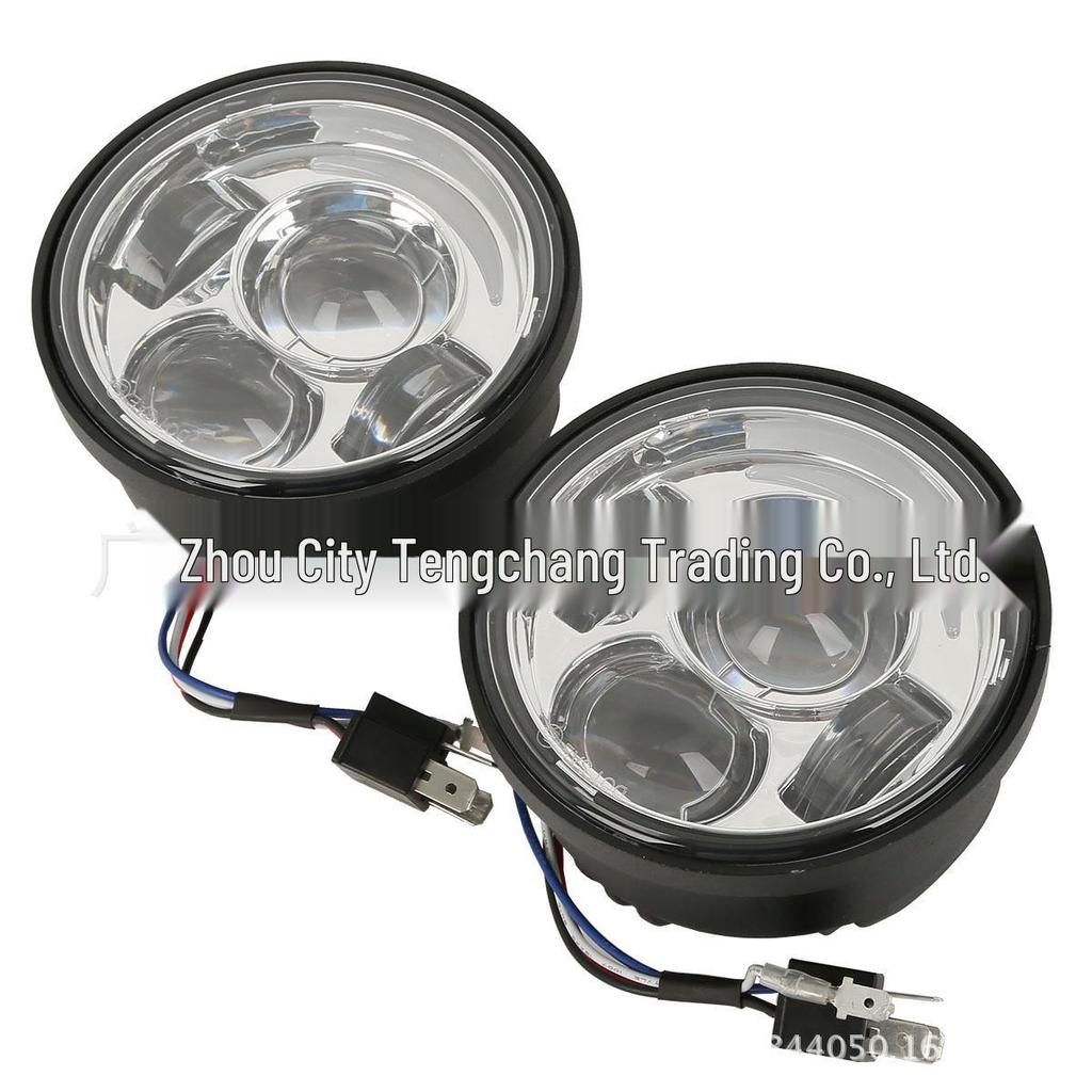 Светодиодная противотуманная фара Harley Dyna Fat Boy FXDF в сборе 4,65" (08-16)