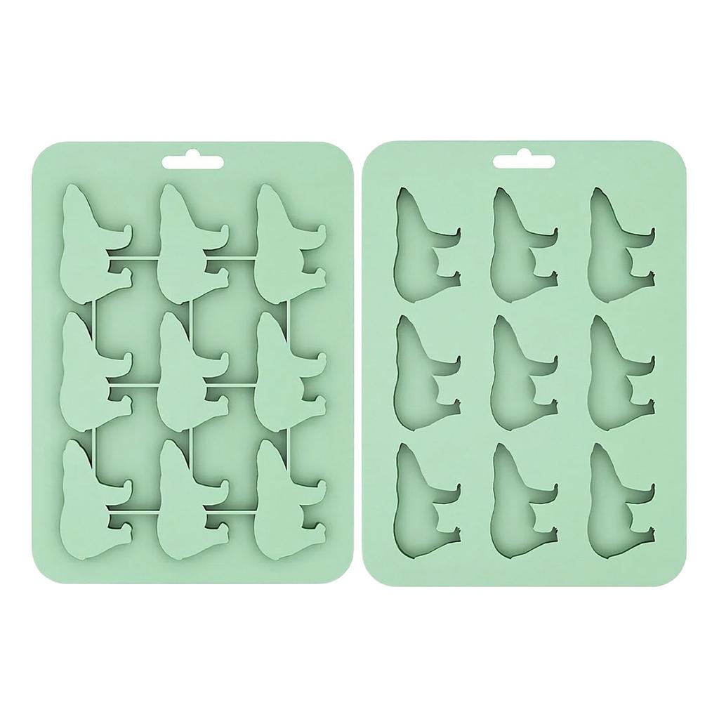 Animals Ice- Mold - Ocean Animals Turtle,Dolphins,Penguins,Silicone Mold For Baking Muffin Cake, Chocolate,Candy, Soap