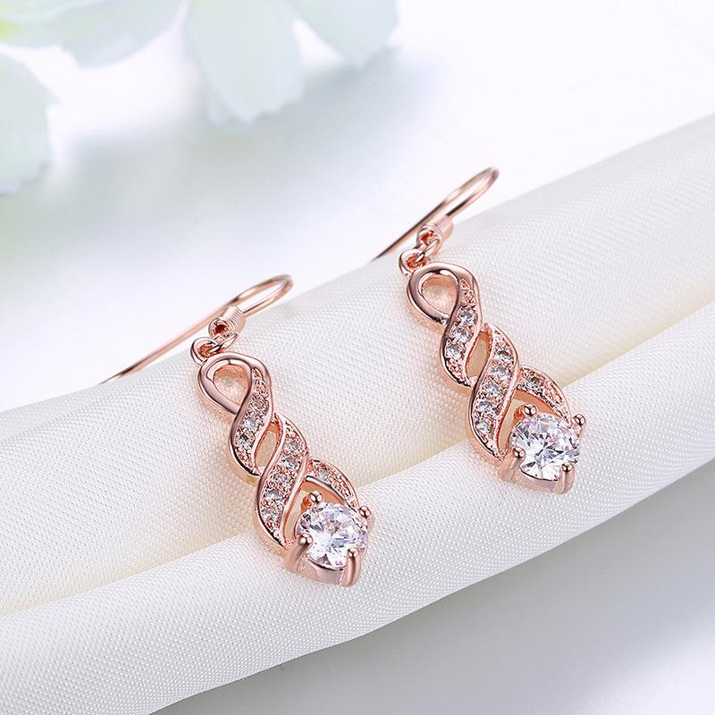 925 Sterling Silver Moissanite Dangle Drop Earrings For Women Pass Diamond Tester Bride Wedding Earrings Fine Jewelry Gift