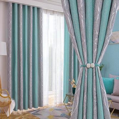 2 шт. утолщенные бархатные льняные бесшовные лоскутные перфорированные шторы для гостиной, балконной перегородки, готовые плотные шторы для спальни, дома