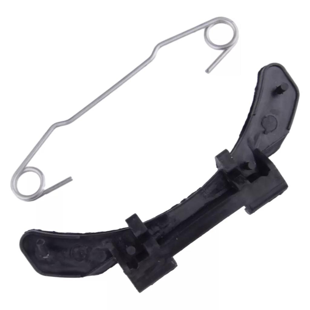 1set Car Petrol Flap Hinge Bracket + Spring for Volvo V70 Xc90 S60 S80 Car Tank Hinge Fuel Flap Hinge Bracket for Volvo