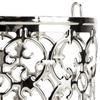 Iron Hanging Lantern Candle Holder Electroplated Birdcage Candlestick Decorations  Gift For Events