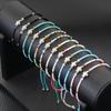 New Handmade Weaven Thin String Bracelet Men Women Beach Surfing Turtle Braslet Bohemia Seed Beads Braclet Valentine Day Gift