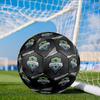 Sport Club Football Crest Printed Size 5 Soccer Balls, Anti-Slip, Protective Football, Outdoor Sport, a Unique Gift Suitable for him/her, Birthday