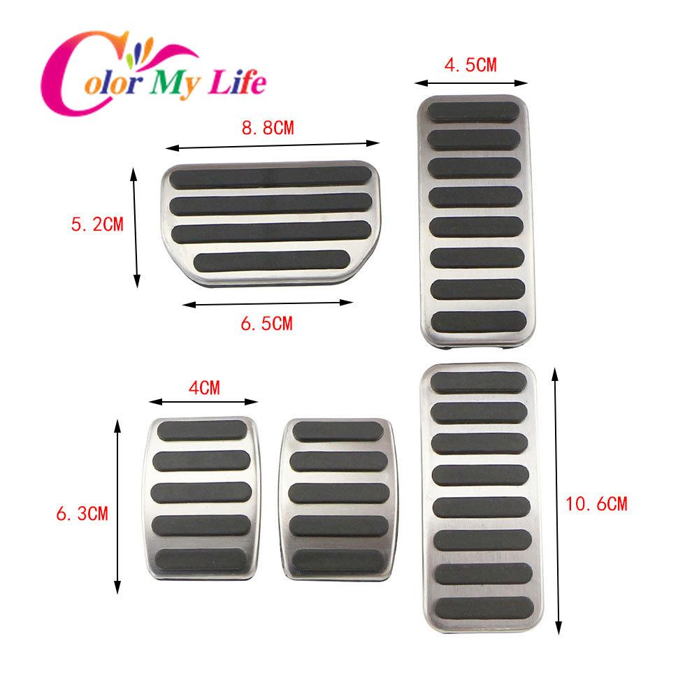 Автомобильные педали Color My Life для Suzuki SX4 Aerio Ciaz Vitara S-Cross Splash Ignis Kizashi Sidekick Samurai, педаль тормоза газа