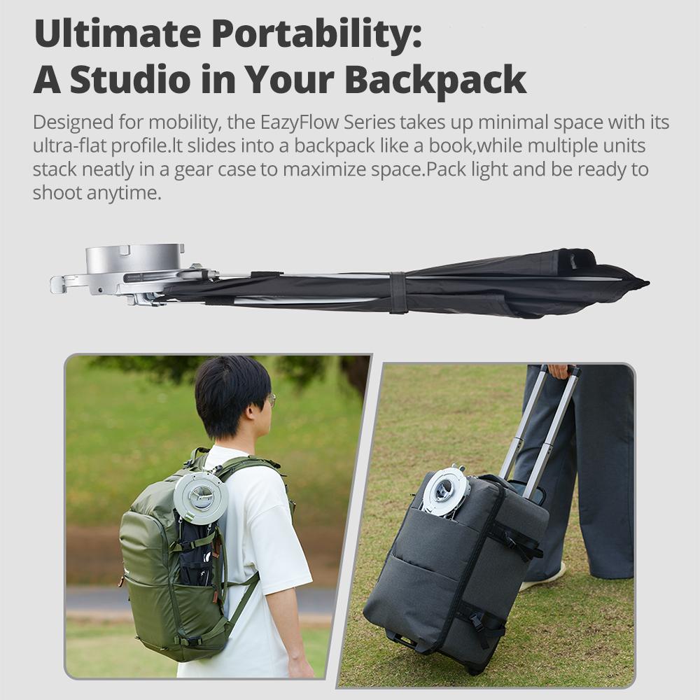 Godox EazyFlow series Foldable Softbox Bowens Mount Portable Quick Setup Lighting Diffuser for Photography Studio Flash LED Lig