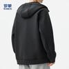 ROMON Men's Fleece Lined Air Layer Hooded Cardigan Jacket