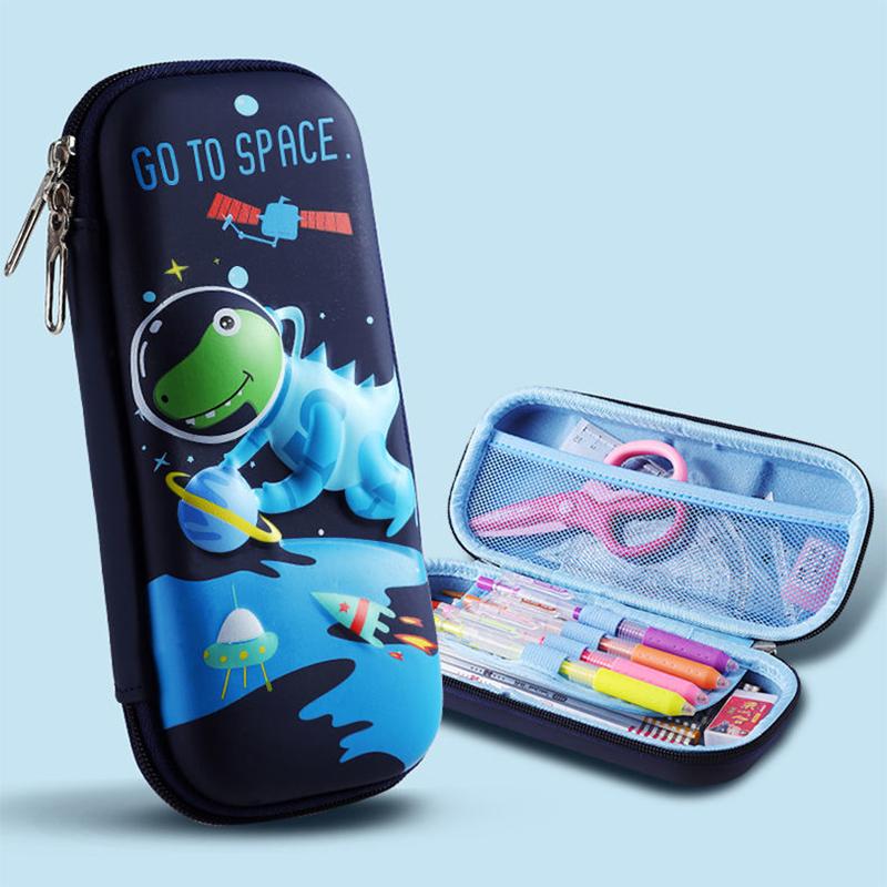 3D космический студенческий пенал 1 шт. мультфильмы модель пенал детские канцелярские принадлежности
