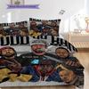 Rza'S Wutang Clan Remix Hood Go Bang Threepiece Set 1 Duvet Cover 2 Pillowcase Without Core Duvet Cover And Pillowcase Bedding Set