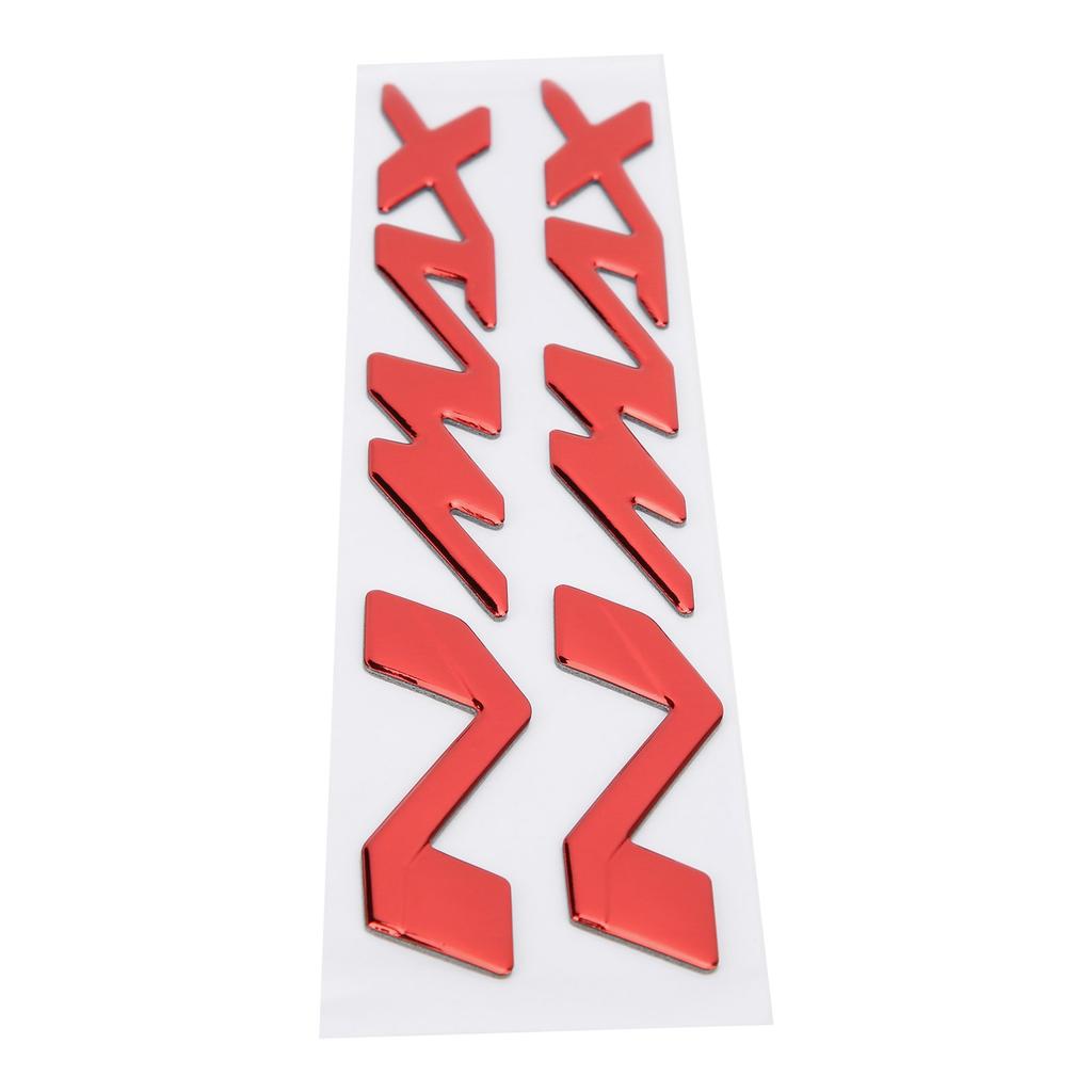 Пара наклеек с эмблемой мотоцикла 3?Размерные наклейки для Yamaha NMAX155 125Red