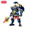 799pcs Xuanwu Magic Armor Model Building Blocks MOC Animal Turtles Transforming Mecha Assembly Bricks Boys Toys Kids Gifts