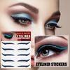 West Month Self Adhesive Eye Shadow Stickers Five Pair Set For Stunning Party Makeup