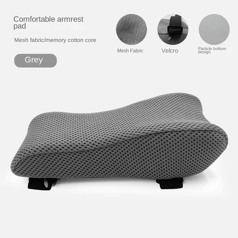 Set of Office Chair Armrest Pads Elbow Pads Memory Foam Support Pads Gaming Chair Armrest Pads Chair Arm Pads