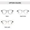 Vision Care Ultralight Metal Round Frame Optical Glasses Eyewear Eyeglasses Myopia Glasses
