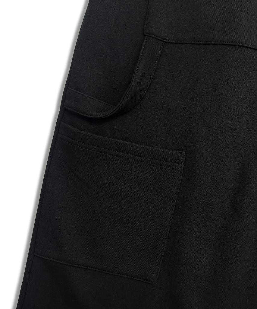 RAYFIKERS Carpenter Double-Pleat Bermuda Shorts Mq7Pu492_Black